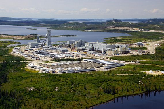 La mine Éléonore de Goldcorp, à la Baie-James.